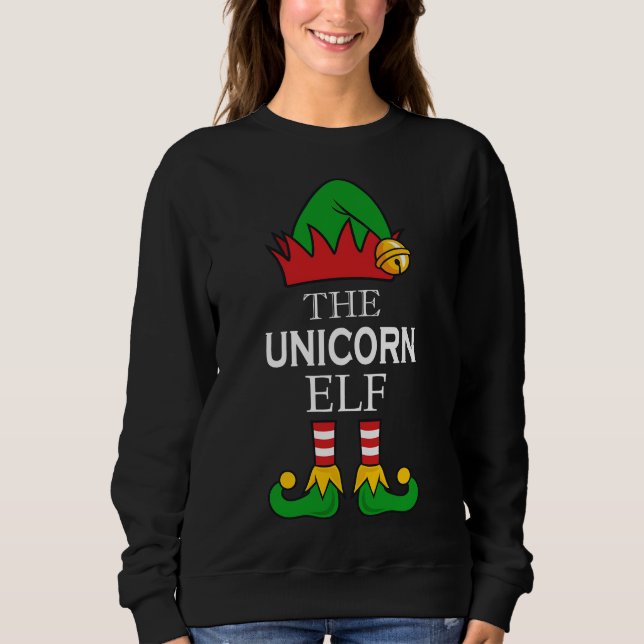 SWEATSHIRT L'ELF DE LA LICORNE (Devant)