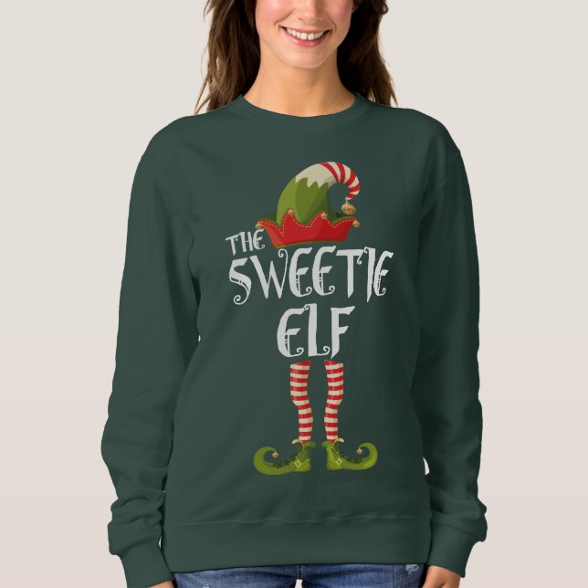 Sweatshirt l'elfe doux (Devant)