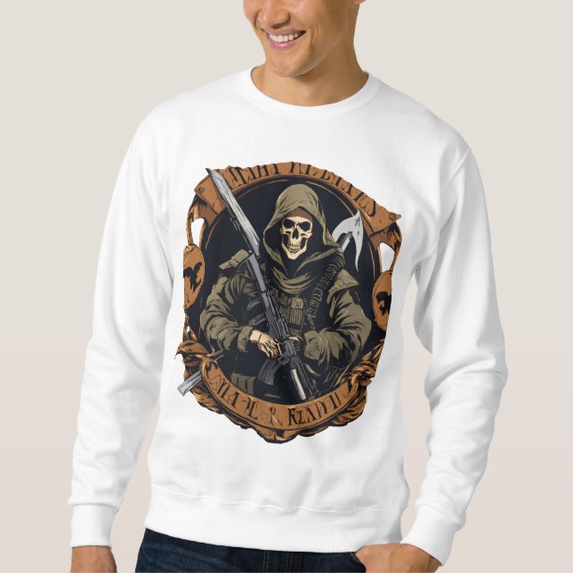 Sweatshirt L'emblème de l'effondrement mental de l'IK (Devant)