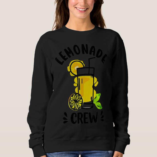 Sweatshirt Lemonade Stand Boss Lemon Juice Lemonade (Devant)