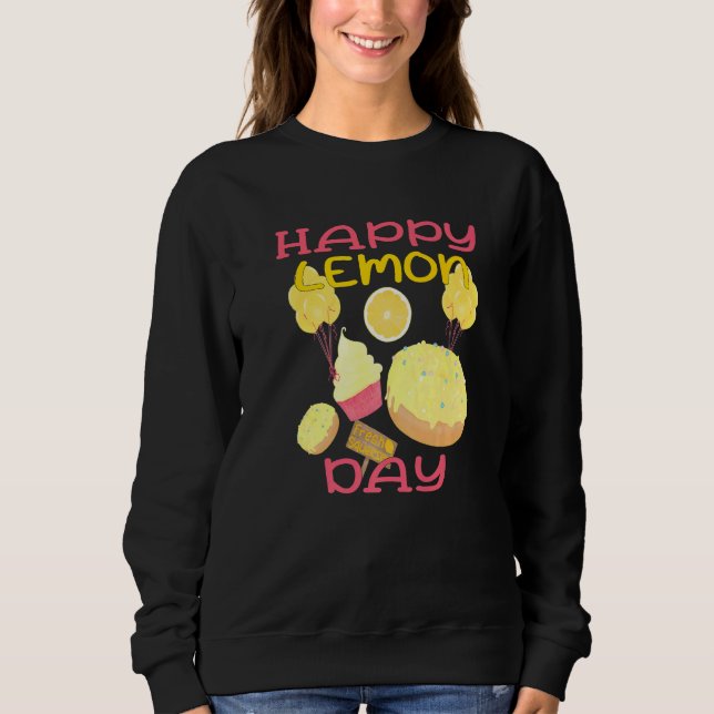 Sweatshirt Lemonade Stand Crew Security Boss Lemons Juice (Devant)