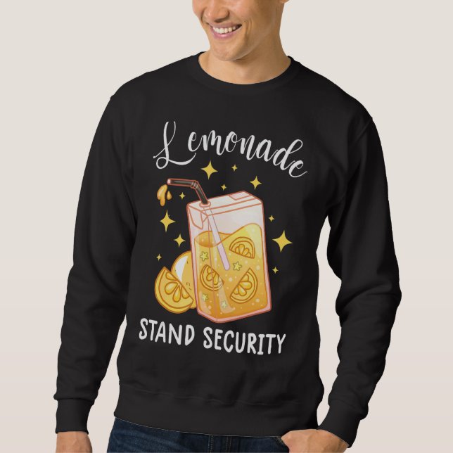 Sweatshirt Lemonade Stand de sécurité Jus de citron Lemonade  (Devant)