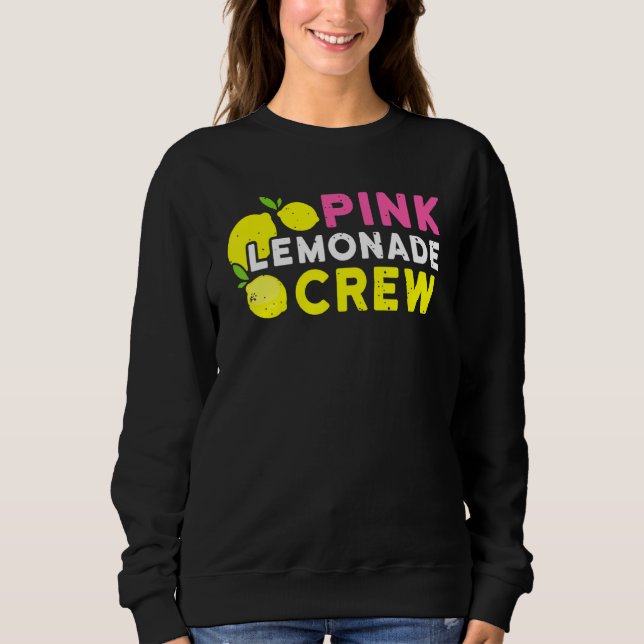 Sweatshirt Lemonade Stand Pink Lemonade Crew Fruit Été Lem (Devant)