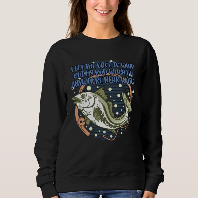Sweatshirt L'envie de sortir mes lacs de tige Bobber Lagoon B (Devant)