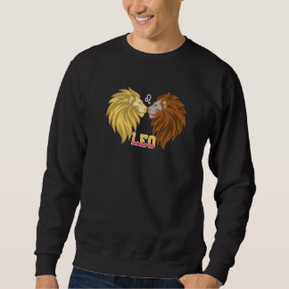 Sweatshirt Leo Faits Astrologie Lion signe Zodiac Anniversair