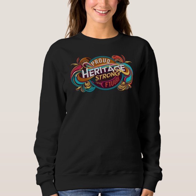 Sweatshirt Leonardo Phoenix Créez un multicolore vibrant  (Devant)