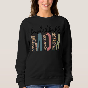 Sweatshirt Léopard Basketball Maman Fier Basketball Joueurs M
