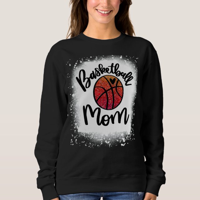 Sweatshirt Leopard Bleached Basketball Maman Jeu 1 (Devant)