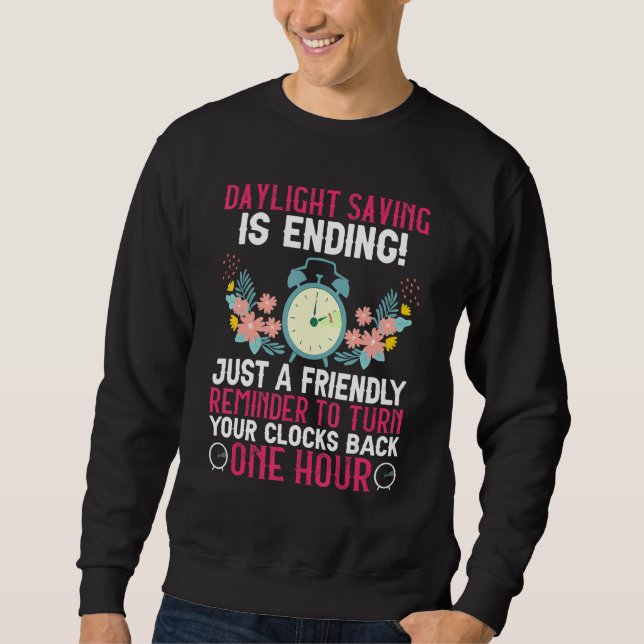 Sweatshirt L'Épargne D'Un Jour Se Termine Par L'Épargne D'Un  (Devant)