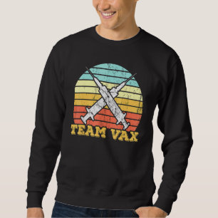 Sweatshirt L'équipe Vax Pro Vaccine Merci Science Vaccination