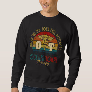 Sweatshirt L'ergothérapie ou le thérapeute inspirent dans un