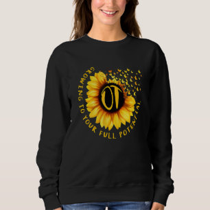 Sweatshirt L'ergothérapie ou le thérapeute inspirent dans un
