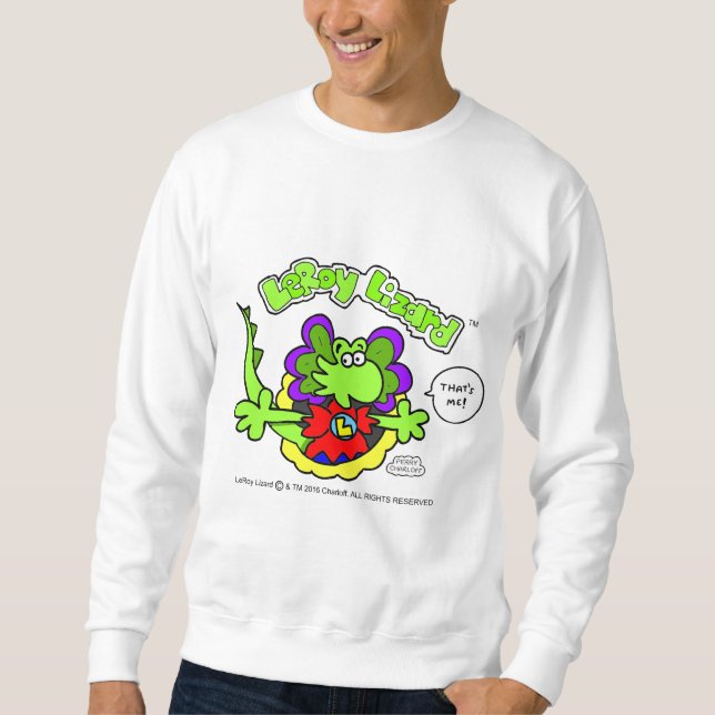 Sweatshirt LeRoy Lizard (Devant)