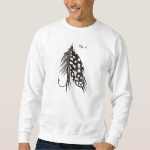 Sweatshirt Les 1800s vintages pêchant la pêche de mouche