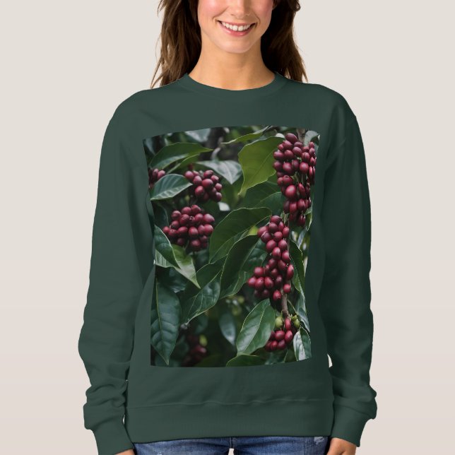 Sweatshirt Les amateurs de café Café, (Devant)