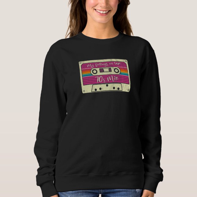 Sweatshirt les années 70 bande Vintage (Devant)