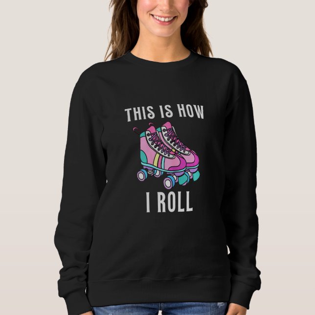 Sweatshirt les années 70 C'Est Comme Ça Que Je Passe Des Pati (Devant)
