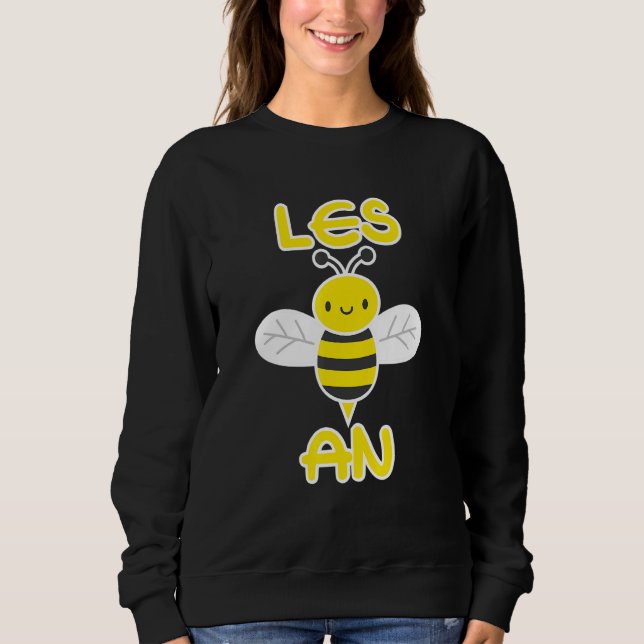 Sweatshirt Les Bee An Lgbt Lesbian Pride Lesbian (Devant)