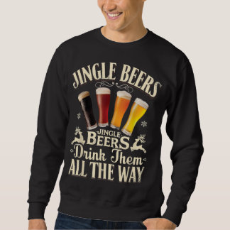 Sweatshirt Les Bières Jingle Les Boivent Tout À Fait Drôle Bo