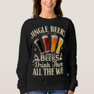 Sweatshirt Les Bières Jingle Les Boivent Tout À Fait Drôle Bo