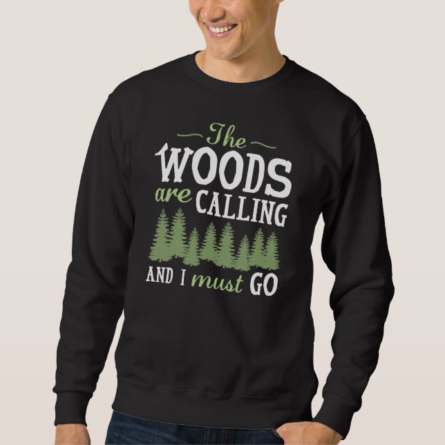 Sweatshirt Les Bois Appelent (Devant)