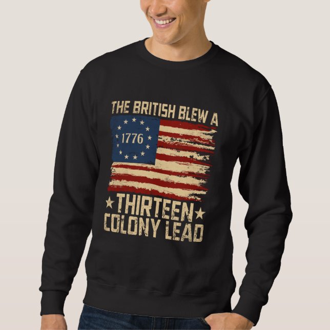 Sweatshirt Les Britanniques ont fait exploser une colonie de  (Devant)