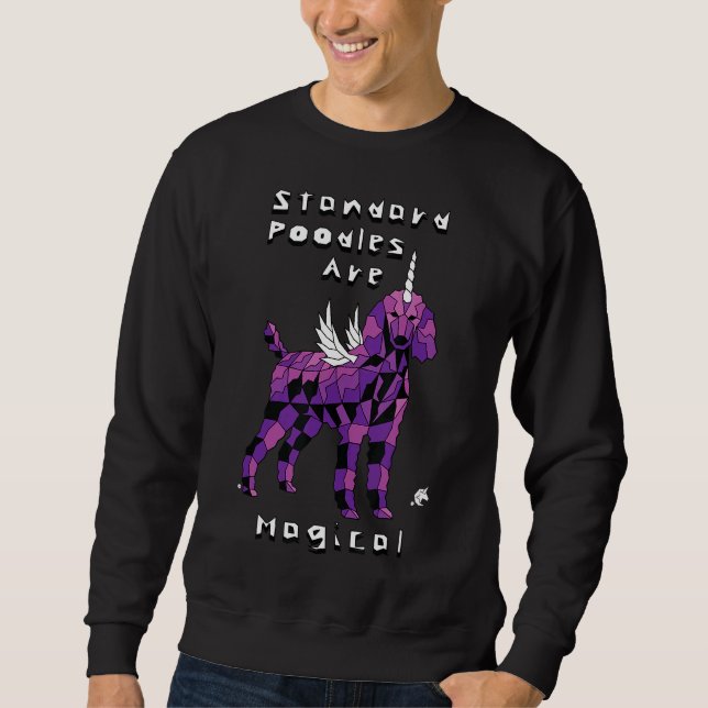 Sweatshirt Les Canicornes Standard Sont Des Unicornes Magique (Devant)