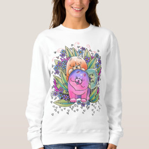 Sweatshirt Les chemises de bouffe de BINDI PLAYDATE