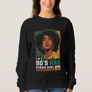 Sweatshirt Les Chemises R&B Des Années 90 Pour Femmes Élevée