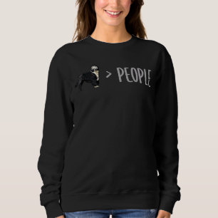 Sweatshirt Les Chiens D'Eau Portugais Sont Plus Grands Que Le