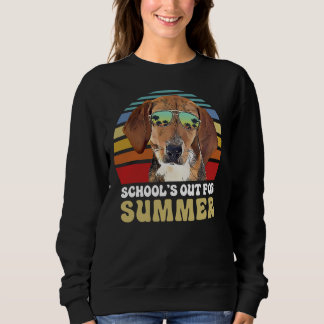 Sweatshirt Les cours sont terminés pour le professeur de chie