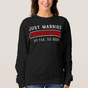 Sweatshirt Les deux Juste Married Newly