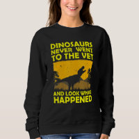 Les Dinosaures N'Ont Jamais Voulu Vendre Drôle Vét