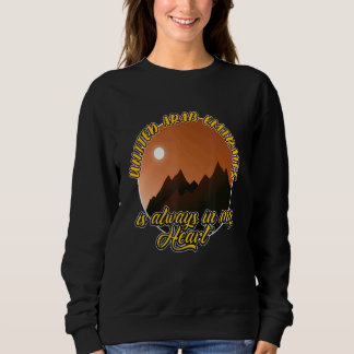 Sweatshirt Les Émirats arabes unis sont toujours dans mon cœu