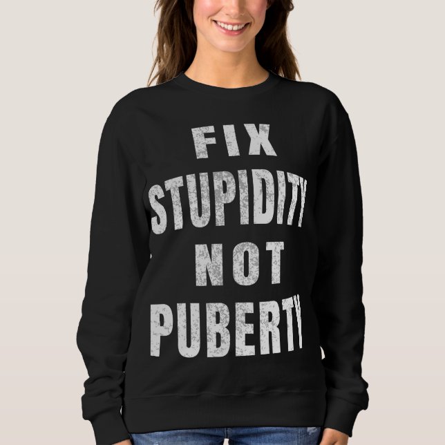 Sweatshirt Les Enfants Ne Peuvent Pas Consentir Les Questions (Devant)
