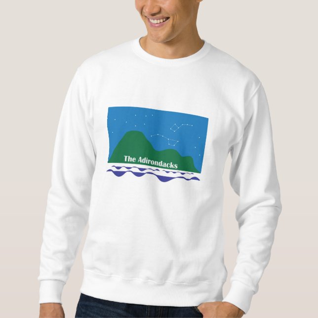 Sweatshirt Les étoiles d'Adirondack (Devant)