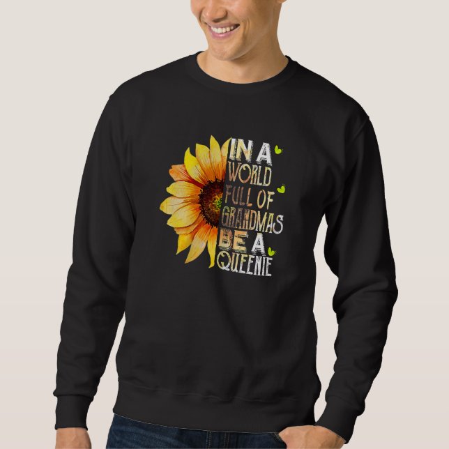 Sweatshirt Les Femmes Dans Le Monde Plein De Grandmas Soyez U (Devant)