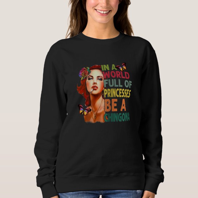 Sweatshirt Les Femmes Dans Un Monde Plein De Princesses Soien (Devant)