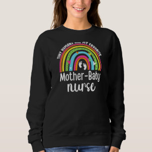 Sweatshirt Les Femmes Minuscules Humains Sont Ma Mère Favorit