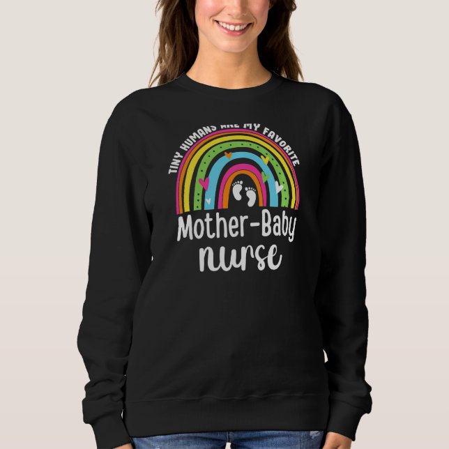 Sweatshirt Les Femmes Minuscules Humains Sont Ma Mère Favorit (Devant)