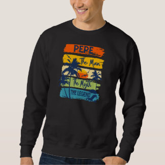 Sweatshirt Les Femmes Pepe L'Homme Le Mythe La Légende Beach