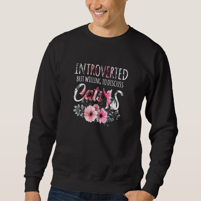 Sweatshirt Les Femmes Présentées, Mais Prêt À Discuter De Cha (Devant)