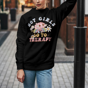 Sweatshirt Les Filles Canons Vont en Thérapie Santé Mentale