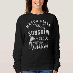 Sweatshirt Les Filles De Mars Sont Des Mélanges De Soleil Ave
