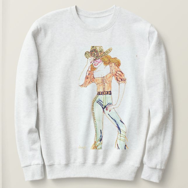 SWEATSHIRT LES FILLES SERONT DES FILLES (Design devant)