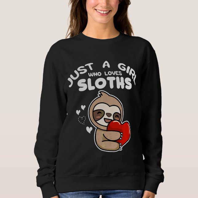 Sweatshirt Les Filles Un Juste Qui L'Animal Aime (Devant)