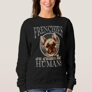 Sweatshirt Les Français Sont Plus Grands Que Les Humains Le C