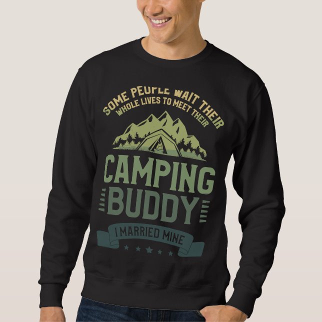 Sweatshirt Les Gens Attendent Toute Leur Vie Pour Rencontrer  (Devant)