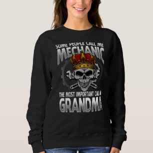 Sweatshirt Les Gens M'Appelent Mécanique Le Plus Important Ap