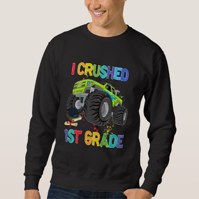 Sweatshirt Les gosses que j'ai écrasés Remise de diplôme de c (Devant)